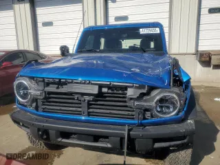 2023 Ford Bronco with VIN 1FMEE5BP9PLC15220, listed as a Copart auction lot 41729435 with 10,855 mi miles and Salvage Title. Bid and sale history available at carsss.com. Image 5.