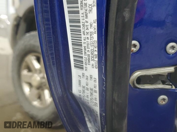 2014 Ram 2500 Big Horn with VIN 3C6UR5DL1EG173755, listed as a Copart auction lot 41976805 with 185,269 mi miles and Salvage Title. Bid and sale history available at carsss.com. Image 12.