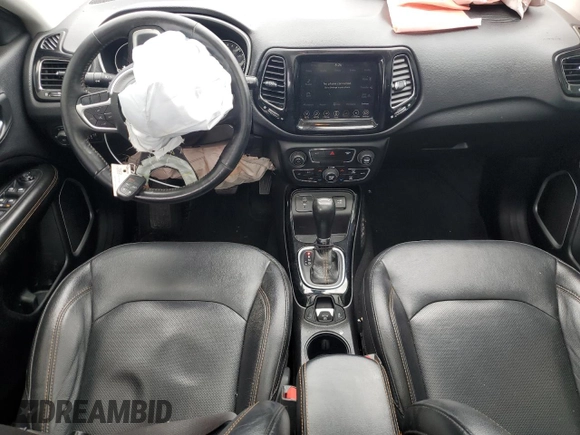 2018 Jeep Compass Limited with VIN 3C4NJCCB3JT486759, listed as a Copart auction lot 57642925 with 59,954 mi miles and Clean title. Bid and sale history available at DreamBid. Image 8.