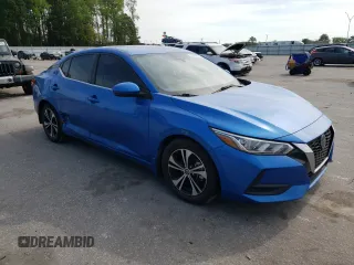 2020 Nissan Sentra SV with VIN 3N1AB8CV7LY275110, listed as a Copart auction lot 52499605 with 67,822 mi miles and Salvage Title. Bid and sale history available at DreamBid. Image 4.