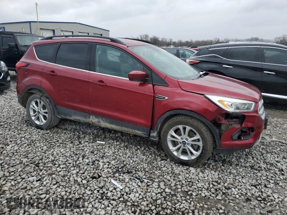 2019 Ford Escape SEL with VIN 1FMCU9HD5KUA05506, listed as a Copart auction lot 47435185 with 201,827 mi miles and Salvage Title. Bid and sale history available at carsss.com. Image 4.