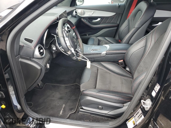 2021 Mercedes-Benz GLC with VIN W1N0G6EB5MF934224, listed as a Copart auction lot 52119644 with 32,868 mi miles and Salvage Title. Bid and sale history available at carsss.com. Image 7.