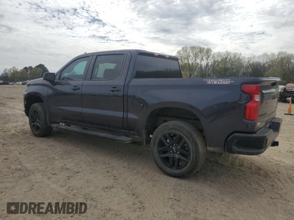 2022 Chevrolet Silverado 1500 Custom Trail Boss with VIN 3GCPDCEK9NG574548, listed as a Copart auction lot 50607135 with 66,370 mi miles and Clean Title. Bid and sale history available at DreamBid. Image 2.