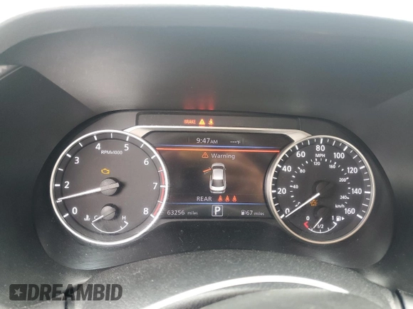2020 Nissan Sentra SV with VIN 3N1AB8CV9LY267140, listed as a Copart auction lot 51565455 with 63,256 mi miles and Salvage Title. Bid and sale history available at DreamBid. Image 9.