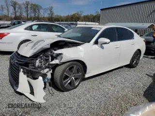 2017 Lexus GS with VIN JTHBZ1BL0HA010446, listed as a Copart auction lot 51004175 with 88,547 mi miles and Salvage Title. Bid and sale history available at carsss.com. Image 1.