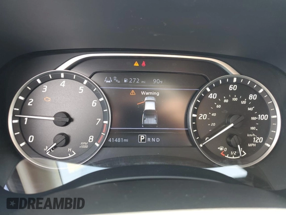 2023 Nissan Frontier S with VIN 1N6ED1CL1PN622400, listed as a Copart auction lot 61075485 with 41,481 mi miles and Salvage title. Bid and sale history available at DreamBid. Image 9.