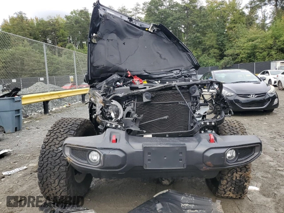 2023 Jeep Wrangler Rubicon with VIN 1C4HJXFN9PW507594, listed as a Copart auction lot 73111214 with Not provided miles and Salvage title. Bid and sale history available at DreamBid. Image 5.