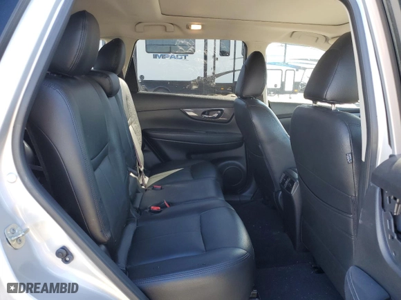 2019 Nissan Rogue SV with VIN JN8AT2MV6KW382102, listed as a Copart auction lot 47163315 with 145,554 mi miles and Salvage Title. Bid and sale history available at carsss.com. Image 11.