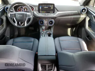 2023 Chevrolet Blazer RS with VIN 3GNKBKRS0PS224320, listed as a Copart auction lot 48774135 with 47,607 mi miles and Salvage title. Bid and sale history available at DreamBid. Image 8.