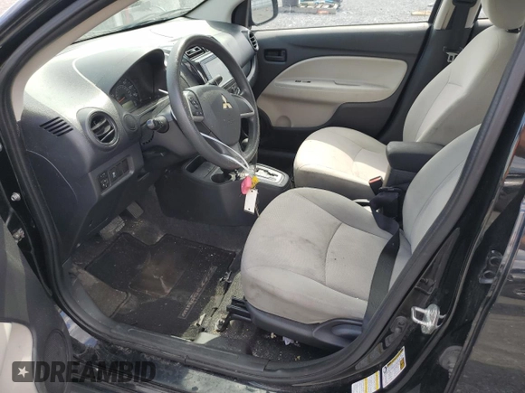 2018 Mitsubishi Mirage G4 ES with VIN ML32F3FJ5JHF05520, listed as a Copart auction lot 66881824 with 124,068 mi miles and Salvage Title. Bid and sale history available at carsss.com. Image 7.