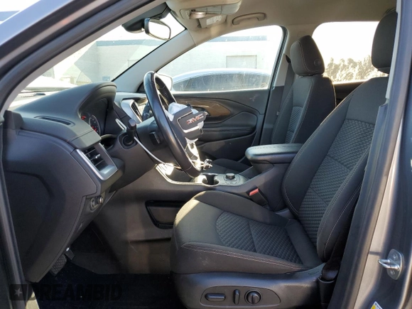 2020 GMC Terrain SLE with VIN 3GKALMEV4LL311417, listed as a Copart auction lot 49548205 with 61,609 mi miles and Salvage Title. Bid and sale history available at DreamBid. Image 7.