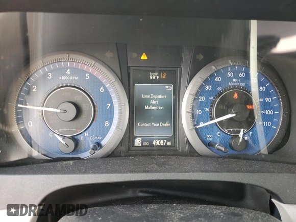 2020 Toyota Sienna LE with VIN 5TDJZ3DC5LS241702, listed as a Copart auction lot 59013815 with 49,087 mi miles and Salvage title. Bid and sale history available at DreamBid. Image 9.