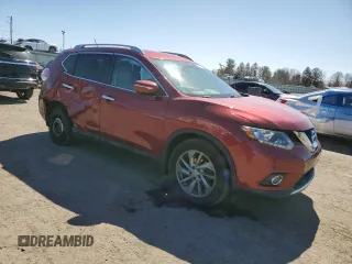 2014 Nissan Rogue SL with VIN 5N1AT2MVXEC845887, listed as a Copart auction lot 50503765 with 150,781 mi miles and Salvage Title. Bid and sale history available at carsss.com. Image 4.
