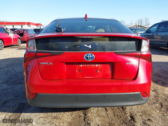 2020 Toyota Prius L Eco with VIN JTDKARFU3L3122388, listed as a IAAI auction lot 41649358 with 30,945 mi miles. Bid and sale history available at carsss.com. Image 17.