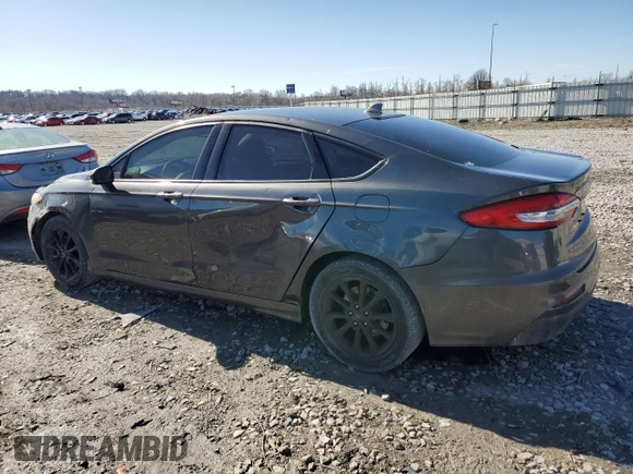 2019 Ford Fusion SE with VIN 3FA6P0HDXKR202110, listed as a Copart auction lot 47558325 with 118,788 mi miles and Salvage Title. Bid and sale history available at carsss.com. Image 2.