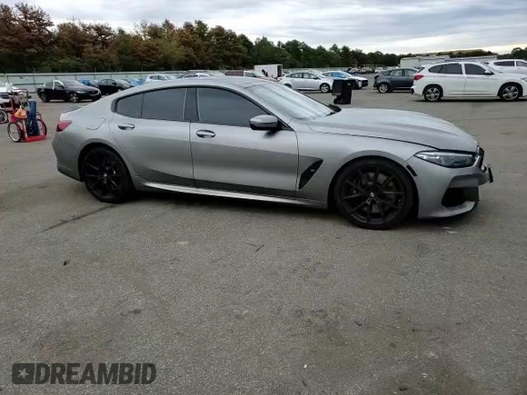 2022 BMW 8 Series M850i with VIN WBAGV8C02NCJ60944, listed as a Copart auction lot 71760253 with 6,350 mi miles. Bid and sale history available at carsss.com. Image 11.