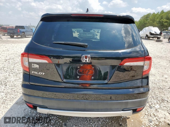 2019 Honda Pilot EX-L with VIN 5FNYF5H59KB044310, listed as a Copart auction lot 58580895 with 210,131 mi miles and Salvage title. Bid and sale history available at DreamBid. Image 6.