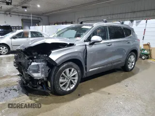 2020 Hyundai Santa Fe Limited with VIN 5NMS5CAD4LH157399, listed as a Copart auction lot 46675725 with 44,686 mi miles and Salvage Title. Bid and sale history available at DreamBid. Image 1.