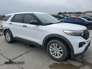 2021 Ford Explorer with VIN 1FMSK7BH8MGB91089, listed as a Copart auction lot 41741555 with 68,602 mi miles and Salvage Title. Bid and sale history available at carsss.com. Image 4.