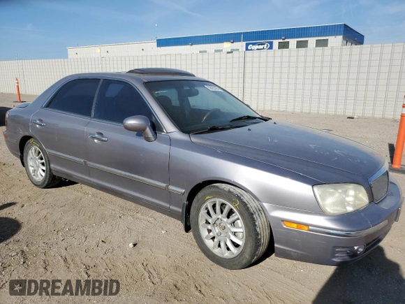 2005 Hyundai XG z VIN KMHFU45E05A425533, wystawiony jako Copart lot #59055494 z przebiegiem 157 456 mil mil oraz Szkoda całkowita • Salvage title. Historia ofert i sprzedaży dostępna na DreamBid. Obrazek 4.
