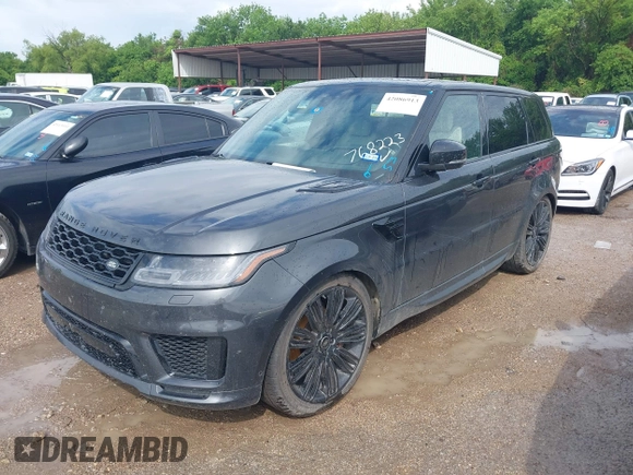 2021 Land Rover Range Rover Sport Autobiography with VIN SALWV2SEXMA768223, listed as a IAAI auction lot 42086913 with 1 mi miles. Bid and sale history available at carsss.com. Image 16.