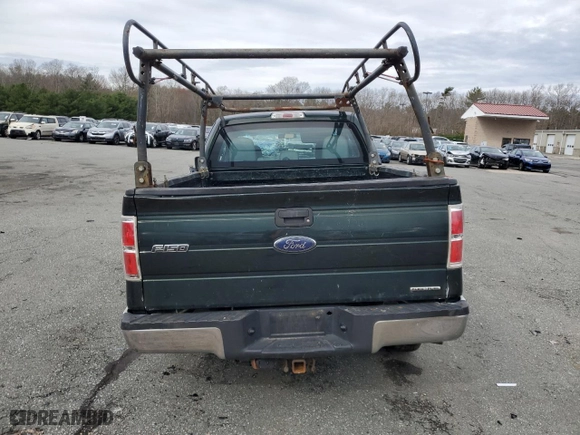 2014 Ford F-150 XL with VIN 1FTEX1CM0EFA88641, listed as a Copart auction lot 51444285 with 0 mi miles and Salvage Title. Bid and sale history available at carsss.com. Image 6.