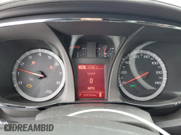 2017 GMC Terrain SLE with VIN 2GKALNEK7H6338876, listed as a Copart auction lot 45850835 with 98,304 mi miles and Salvage Title. Bid and sale history available at carsss.com. Image 9.