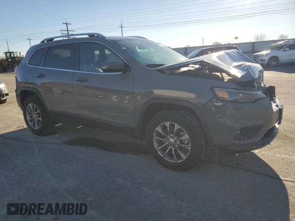 2020 Jeep Cherokee Altitude with VIN 1C4PJMLX3LD502557, listed as a Copart auction lot 86771594 with 53,232 mi miles and Salvage Title. Bid and sale history available at carsss.com. Image 4.