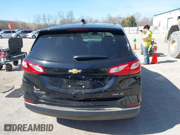 2019 Chevrolet Equinox LT with VIN 2GNAXUEV4K6135155, listed as a IAAI auction lot 41796183 with 104,554 mi miles and . Bid and sale history available at carsss.com. Image 16.