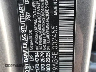 2014 Mercedes-Benz B Electric Drive with VIN WDDVP9AB9EJ002455, listed as a Copart auction lot 66765164 with Not Provided miles and Salvage Title. Bid and sale history available at DreamBid. Image 13.
