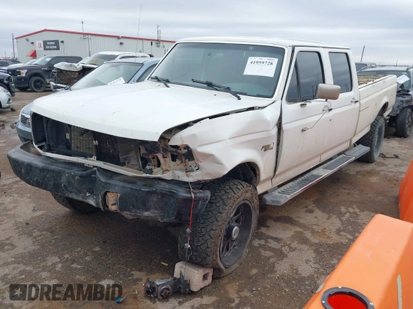 1995 Ford F-350 with VIN 1FTJW36H0SEA10003, listed as a IAAI auction lot 41959728 with 266,377 mi miles and . Bid and sale history available at DreamBid. Image 17.