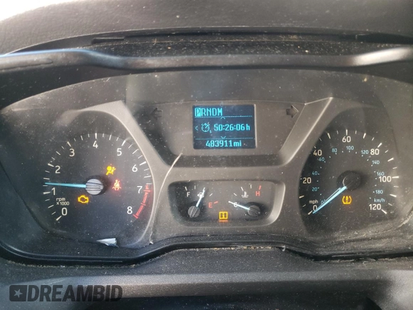 2019 Ford Transit with VIN 1FTYR2CM4KKB30213, listed as a Copart auction lot 82608654 with 483,911 mi miles and Salvage Title. Bid and sale history available at carsss.com. Image 9.