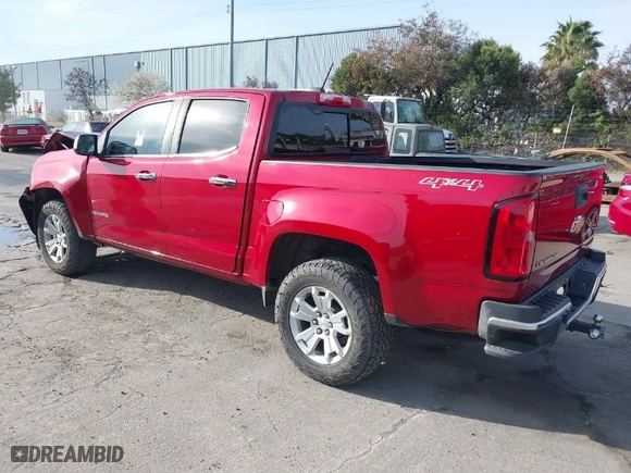 2016 Chevrolet Colorado 4WD LT with VIN 1GCGTCE35G1394786, listed as a IAAI auction lot 41831299 with 87,576 mi miles. Bid and sale history available at carsss.com. Image 3.