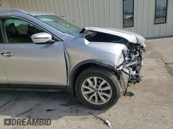 2018 Nissan Rogue SV with VIN JN8AT2MVXJW343527, listed as a Copart auction lot 49525085 with 96,268 mi miles and Salvage Title. Bid and sale history available at carsss.com. Image 12.