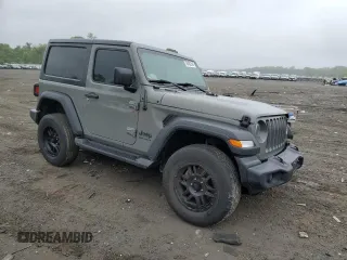 2022 Jeep Wrangler Sport с VIN 1C4GJXAN5NW226036, выставлен на аукционе Copart как лот 58492245 с пробегом 40 958 миль миль и Списание • Salvage title. История ставок и продаж доступна на DreamBid. Изображение 4.