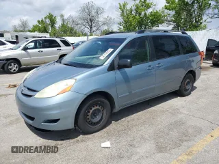 2006 Toyota Sienna CE with VIN 5TDZA23C56S492035, listed as a Copart auction lot 54714255 with 258,640 mi miles and Clean Title. Bid and sale history available at carsss.com. Image 1.