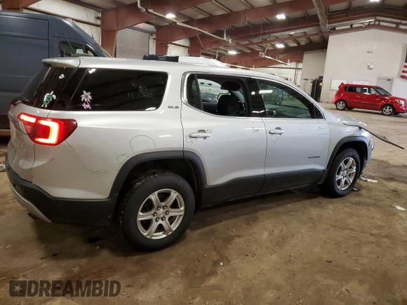 2018 GMC Acadia SLE z VIN 1GKKNKLA7JZ193694, wystawiony jako Copart lot #48151585 z przebiegiem 187 363 mil mil oraz Czysty tytuł • Clean title. Historia ofert i sprzedaży dostępna na DreamBid. Obrazek 3.