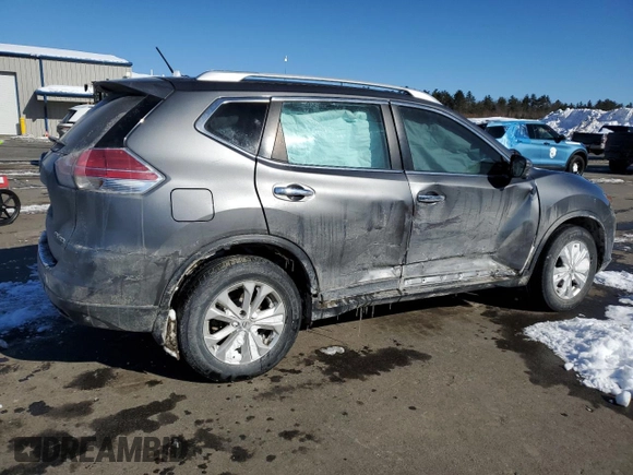 2016 Nissan Rogue SV with VIN JN8AT2MV3GW153593, listed as a Copart auction lot 45297925 with Not Provided miles and Salvage Title. Bid and sale history available at DreamBid. Image 3.