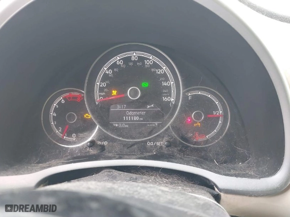 2019 Volkswagen Beetle S with VIN 3VWFD7AT1KM703684, listed as a IAAI auction lot 41571691 with 111,180 mi miles. Bid and sale history available at carsss.com. Image 7.