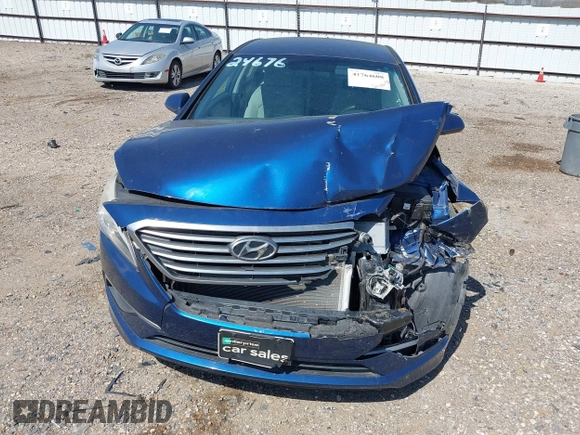 2017 Hyundai Sonata SE with VIN 5NPE24AF6HH518994, listed as a IAAI auction lot 41764608 with 74,761 mi miles. Bid and sale history available at carsss.com. Image 13.