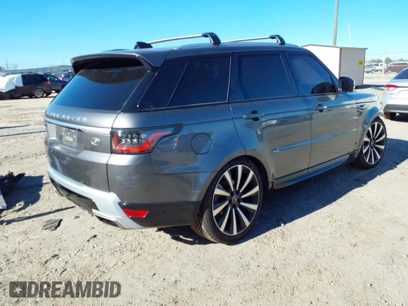 2018 Land Rover Range Rover Sport HSE z VIN SALWR2RK4JA190518, wystawiony jako IAAI lot #41688005 z przebiegiem 74 839 mil mil oraz . Historia ofert i sprzedaży dostępna na DreamBid. Obrazek 4.