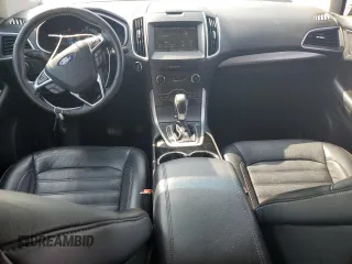 2015 Ford Edge SEL with VIN 2FMTK4J96FBB62987, listed as a Copart auction lot 49096575 with 104,536 mi miles and Salvage Title. Bid and sale history available at carsss.com. Image 8.