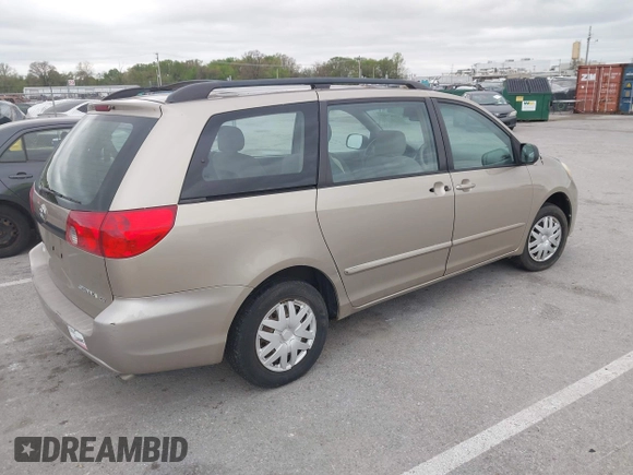 2006 Toyota Sienna CE with VIN 5TDZA23C16S528271, listed as a IAAI auction lot 42067489 with 212,777 mi miles. Bid and sale history available at carsss.com. Image 4.
