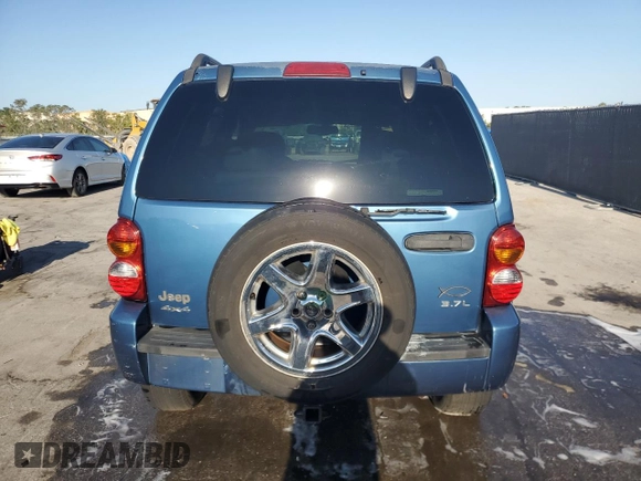 2003 Jeep Liberty Limited with VIN 1J4GL58K73W600258, listed as a Copart auction lot 53797935 with 217,888 mi miles and Salvage title. Bid and sale history available at DreamBid. Image 6.