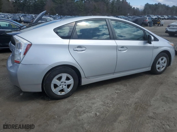 2011 Toyota Prius I with VIN JTDKN3DU0B1386652, listed as a Copart auction lot 52522215 with 392,275 mi miles and Clean Title. Bid and sale history available at carsss.com. Image 3.