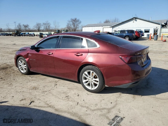 2016 Chevrolet Malibu LT with VIN 1G1ZE5ST2GF235061, listed as a Copart auction lot 48488085 with 160313 miles and Salvage Title. Bid and sale history available at carsss.com. Image 2.