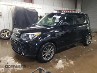 2016 Kia Soul + with VIN KNDJP3A5XG7397116, listed as a Copart auction lot 48761175 with 107,786 mi miles and Salvage Title. Bid and sale history available at carsss.com. Image 1.