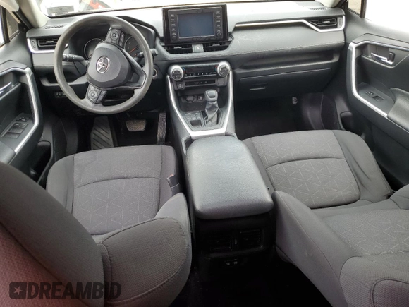 2019 Toyota RAV4 XLE with VIN JTMP1RFVXKD508099, listed as a Copart auction lot 51432015 with 90,487 mi miles and Salvage Title. Bid and sale history available at DreamBid. Image 8.