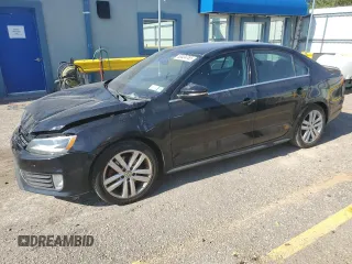 2014 Volkswagen Jetta GLI with VIN 3VW4T7AJ3EM224454, listed as a Copart auction lot 63404765 with 103,807 mi miles and Salvage title. Bid and sale history available at DreamBid. Image 1.