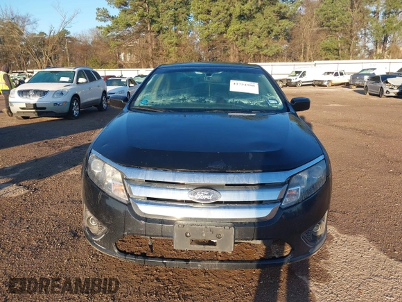 2011 Ford Fusion SE with VIN 3FAHP0HA4BR104169, listed as a IAAI auction lot 41754988 with 218,332 mi miles. Bid and sale history available at carsss.com. Image 6.